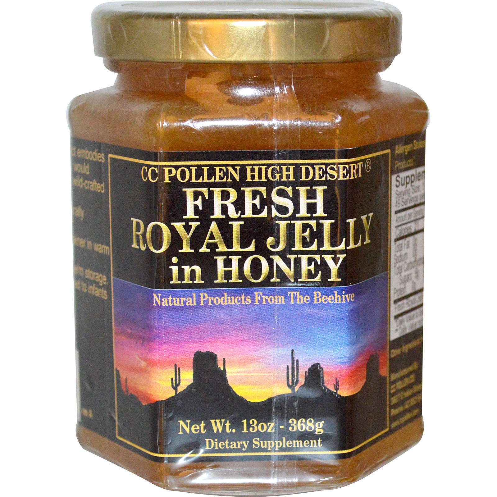 pollen, fresh royal jelly in honey, 13 oz (368 g) (discontinued