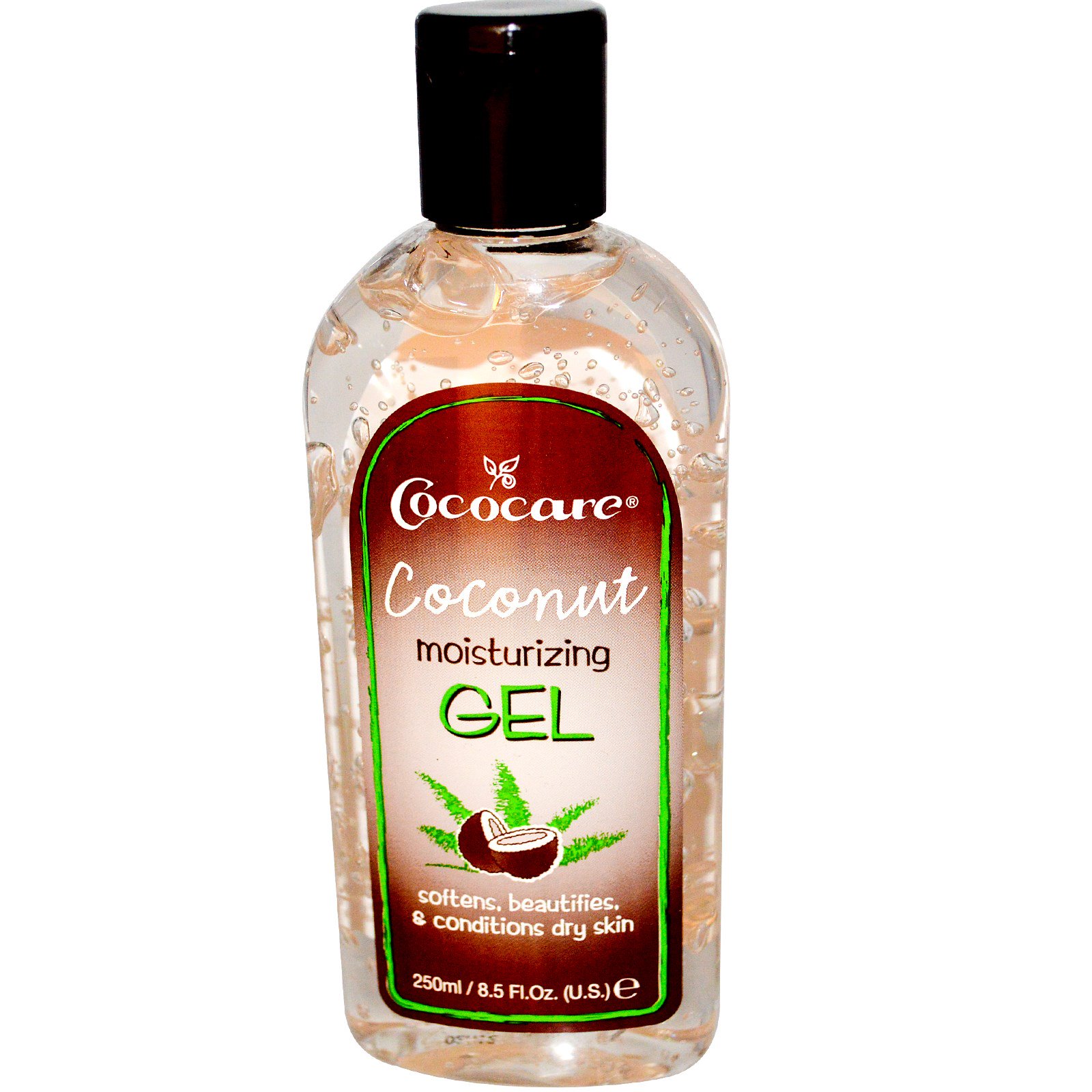 cococare, coconut moisturizing gel, 8.