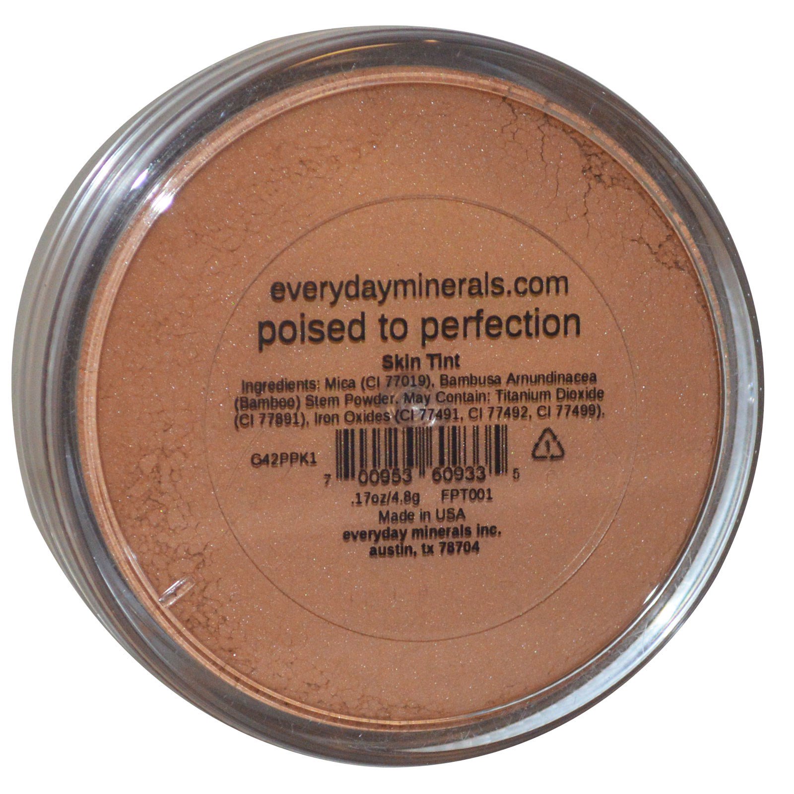 everyday minerals, skin tint, poised to perfection, .17 oz (4.