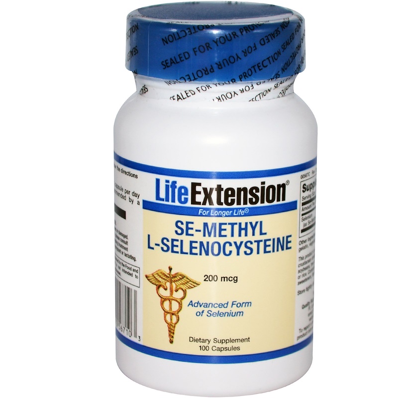 life extension, 硒甲基硒代半胱氨酸,200毫克,100粒 (discontinued