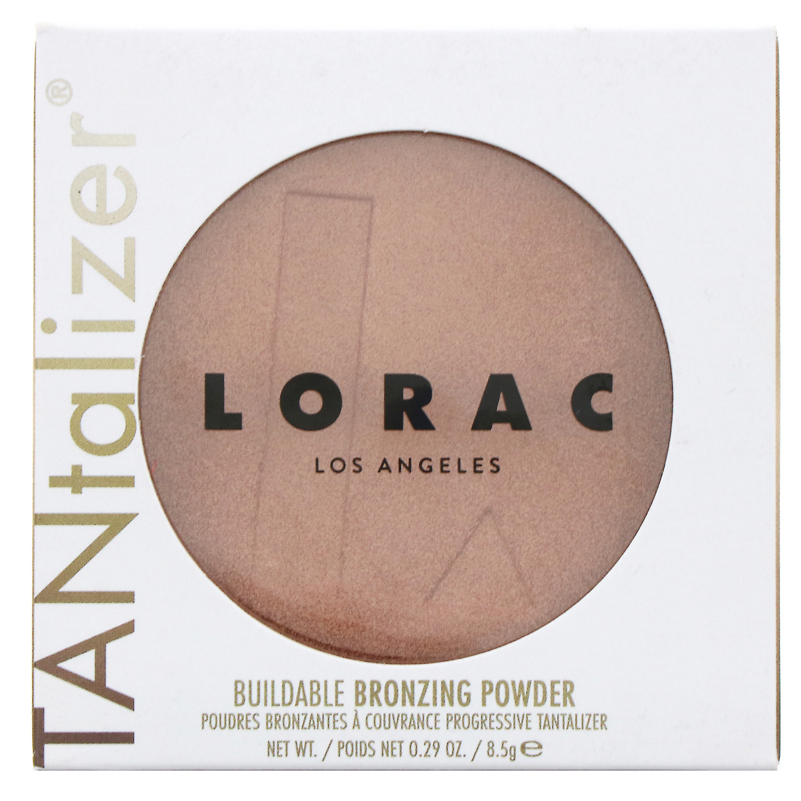 lorac, tantalizer, buildable bronzing powder