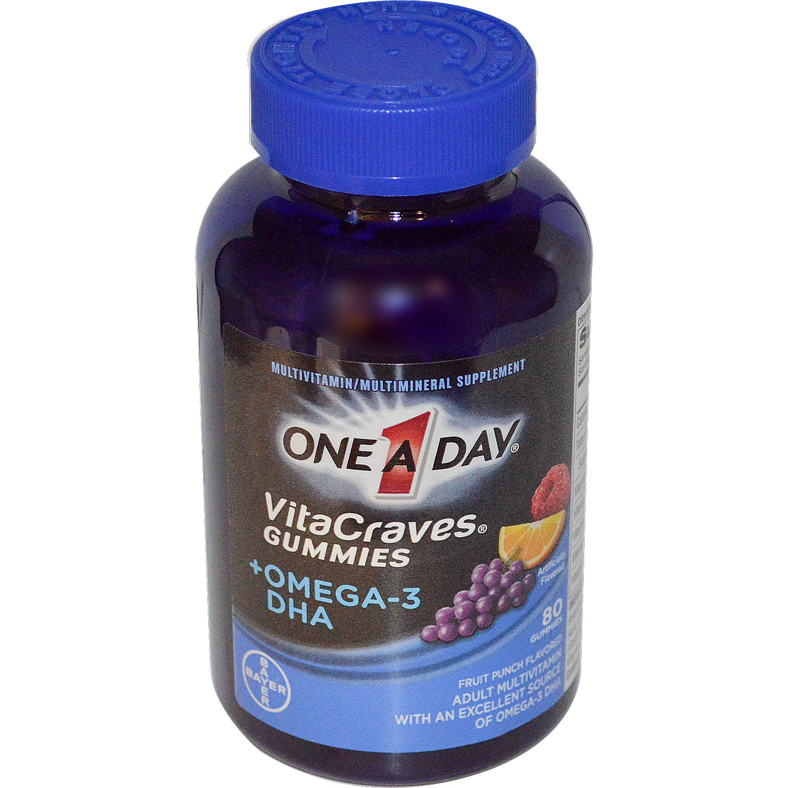 one-a-day, vitacraves gummies, adult multivitamin