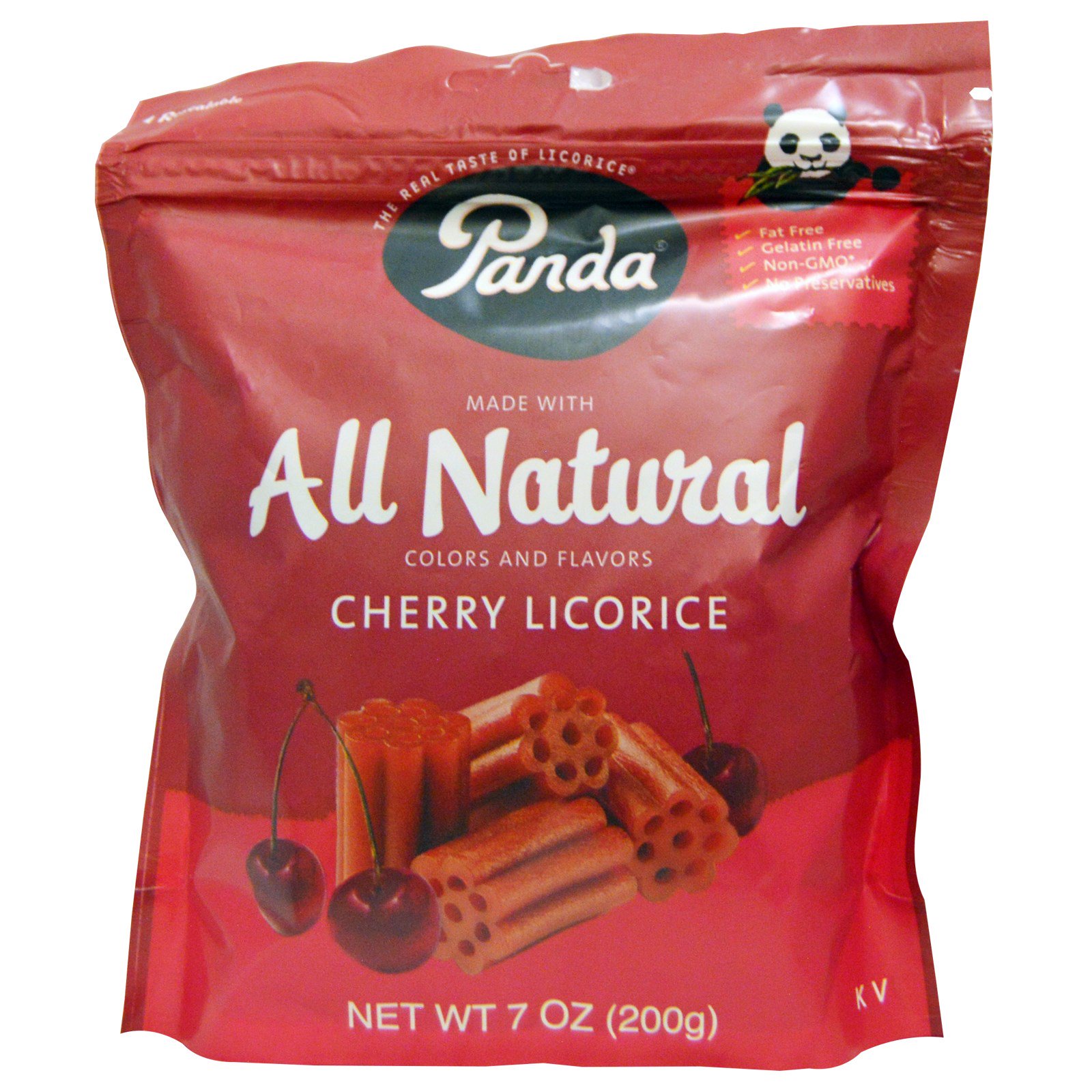 panda licorice, 全天然樱桃甘草,7 盎司(200 克) (discontinued item