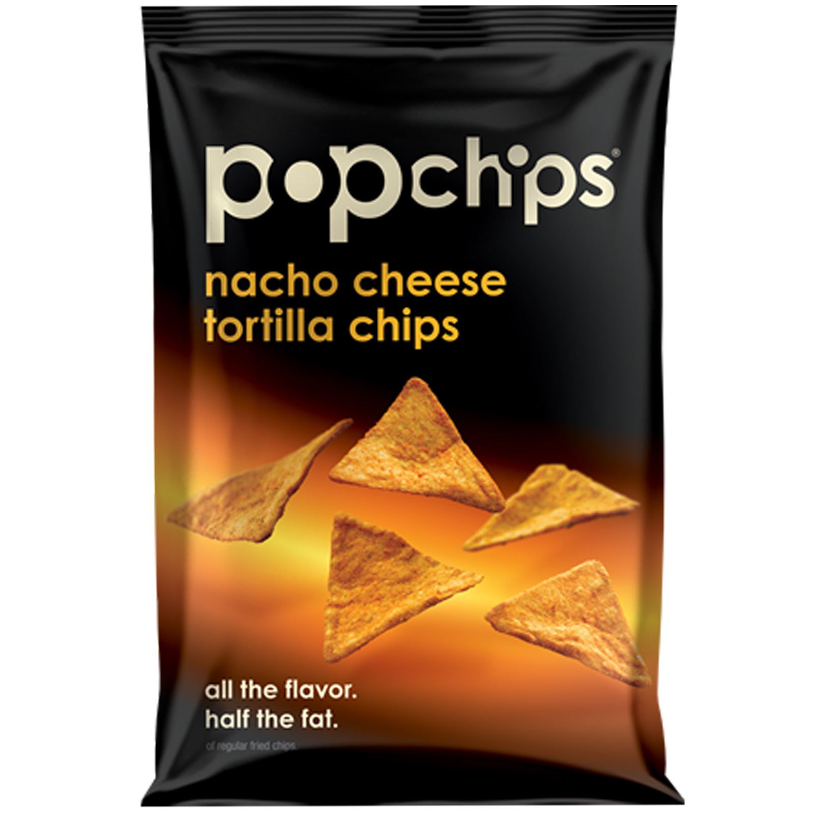 popchips nacho cheese tortilla chips 4 oz(114 g)