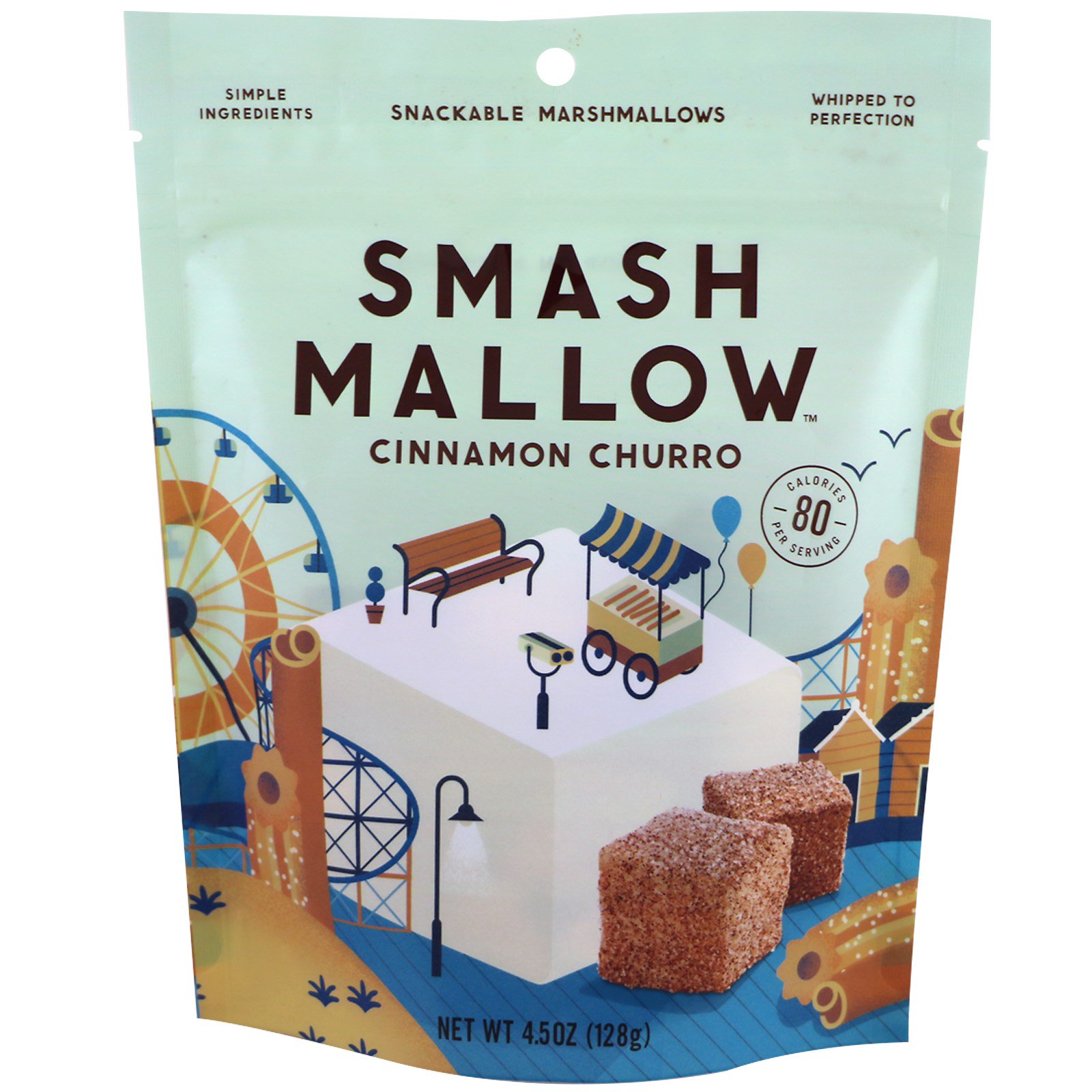 smashmallow, 肉桂油炸饼,4.5盎司(128克)