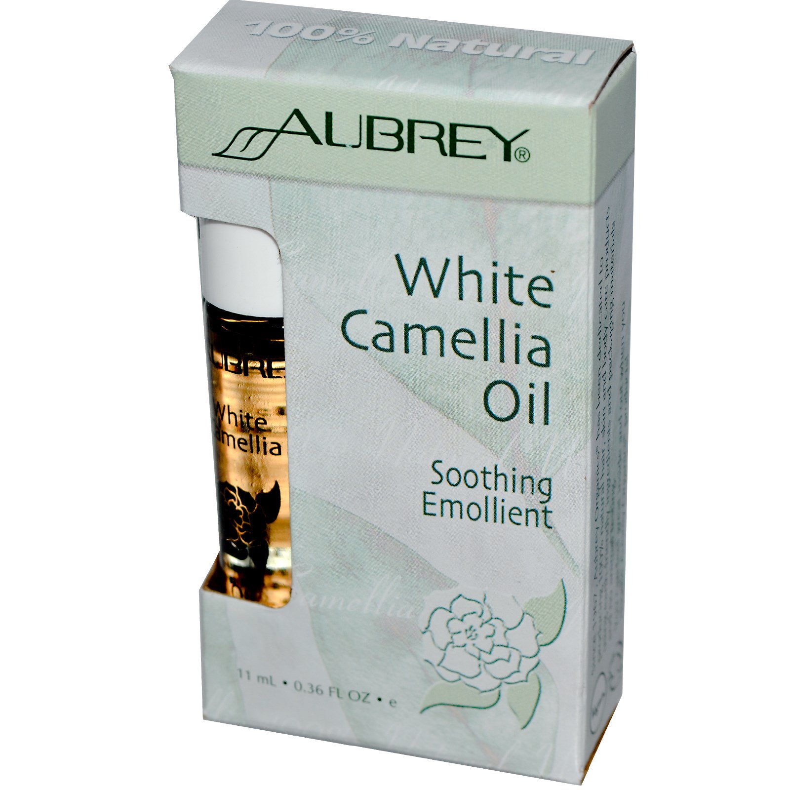 aubrey organics, white camellia oil, soothing emollient, 0.