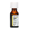 Aura Cacia, 纯精油配方,纵情茉莉原精,0.5 液量盎司(15 毫升)