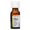 Aura Cacia, 纯精油,香草,振奋,0.5 液量盎司(15 毫升)