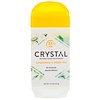 Crystal Body Deodorant, 隐形固体除臭剂,甘菊&绿茶,2.5 盎司(70 克)