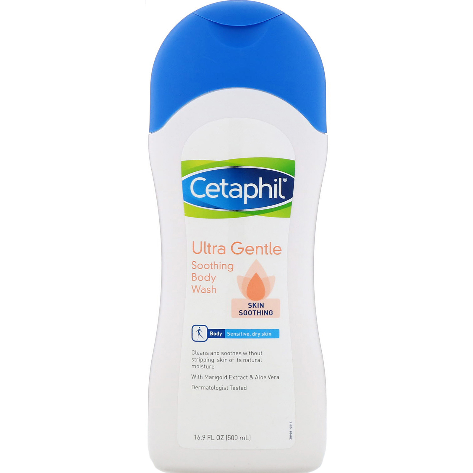 Cetaphil, Ultra Gentle, Soothing Body Wash, 16.9 fl oz (500 ml) iHerb
