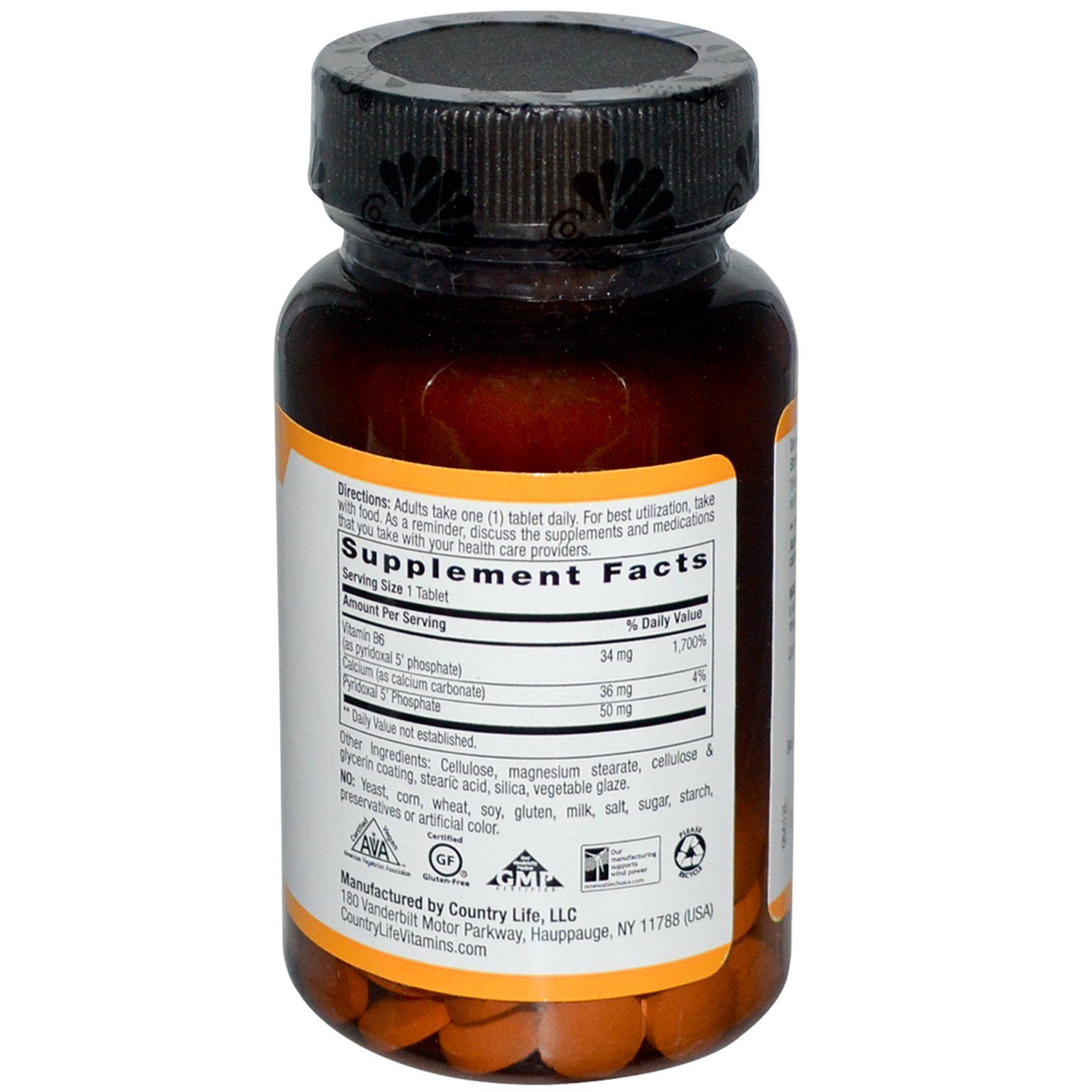 country life, p-5-p (pyridoxal 5 phosphate)