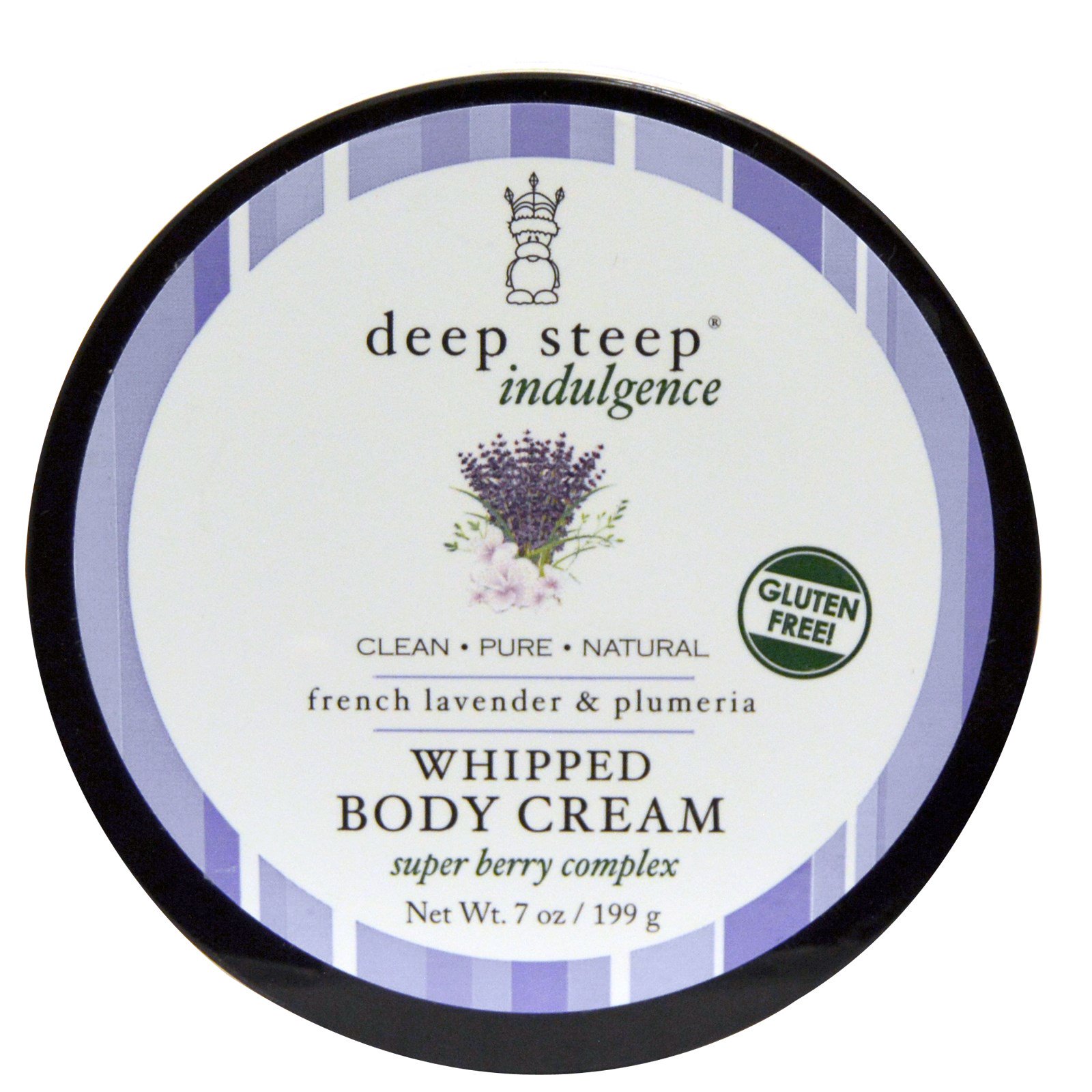 deep steep, indulgence, whipped body cream, french lavender &