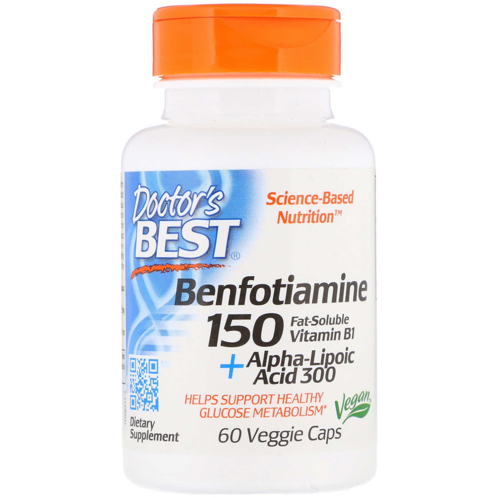 doctors best, benfotiamine 150   alpha-lipoic