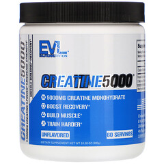EVLution Nutrition, Creatine5000, Unflavored, 10.58 oz (300 g)