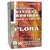 Flora, Herbal Tea Blend, Certified Organic Double Ginseng, Caffeine Free, 16 Tea Bags, 1.30 oz (36.8 g)