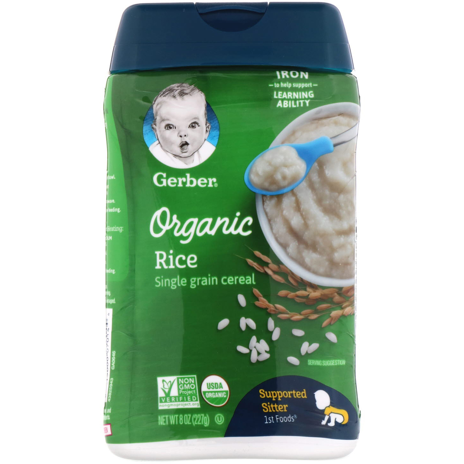 gerber organic rice cereal