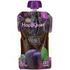 Happy Family Organics, 有机婴幼儿食品,1 段,Clearly Crafted®,含干果李,适用于 4 个月以上婴幼儿,3.5 盎司(99 克)