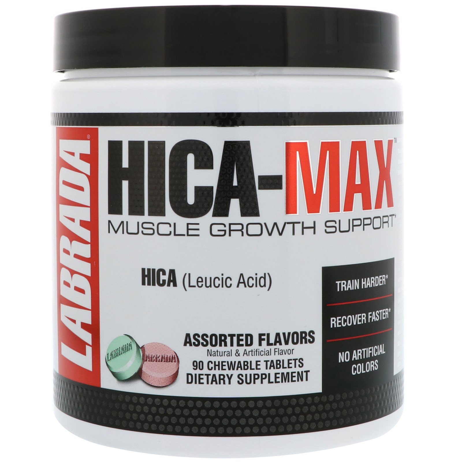 labrada nutrition hica-max,肌肉生长刺激剂,什锦风味,90咀嚼片