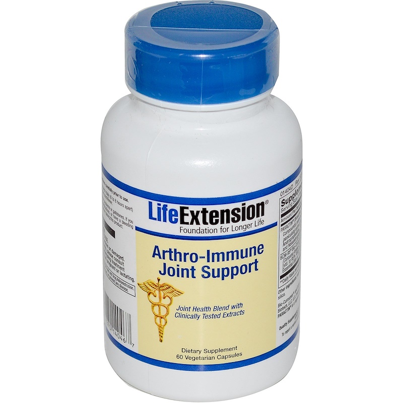 life extension, 关节抵抗联合支持,60植物胶囊