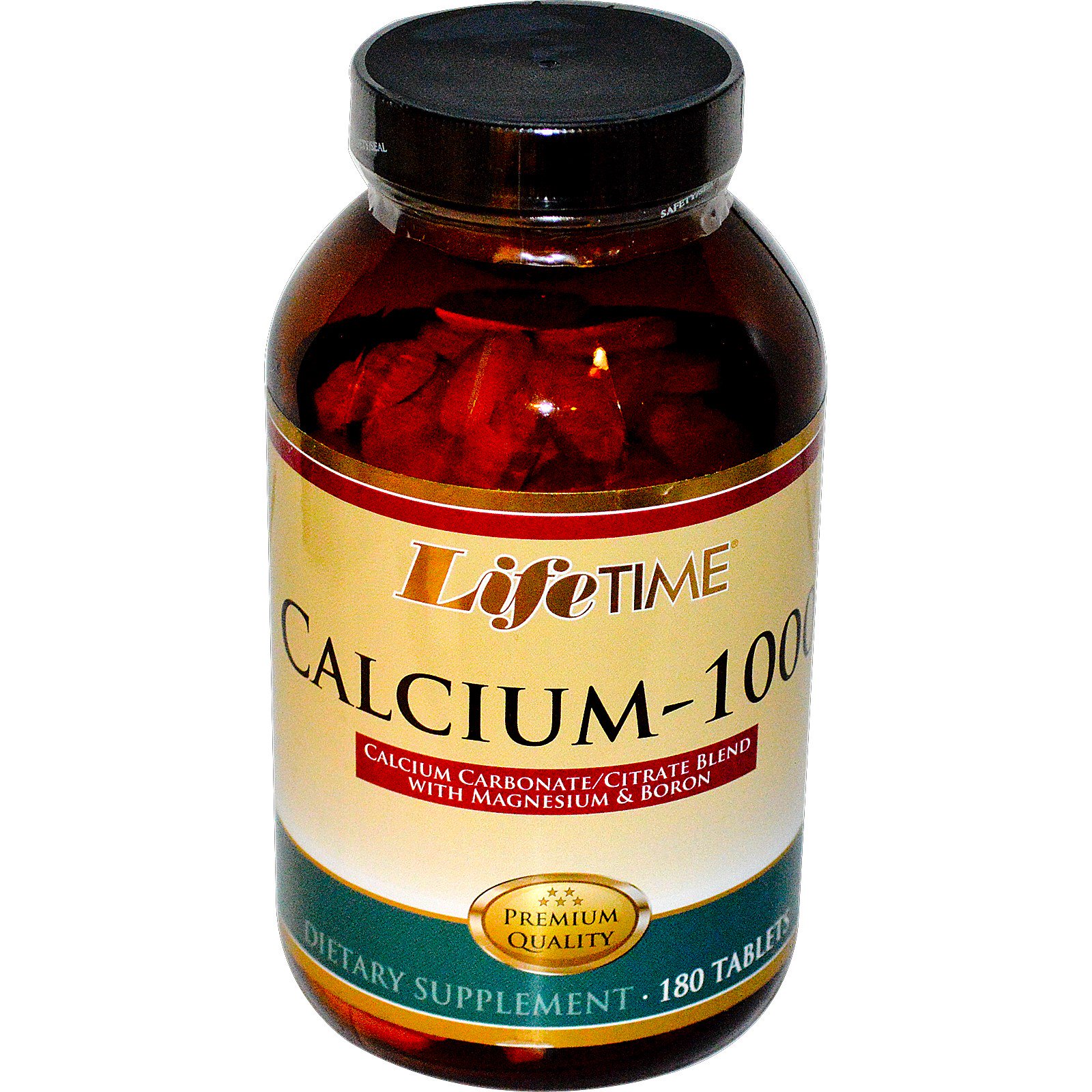 life time calcium-1000 calcium carbonate/citrate