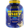 MHP, 极大乳清(Maximum Whey),曲奇饼&奶油味,5.01磅(2275克)