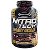 Muscletech, 肌肉科技Nitro Tech高性能正氮系列百分百黄金乳清, 法式香草奶油味,5.53 lbs. (2.51 kg)
