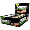 MusclePharm, Combat Crunch,白巧克力覆盆子,12条营养棒,2.22 oz (63 g) 每条