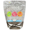 Method, Power Dish,洗碗机专用洗碗球,无添加+透明,45个,23.8盎司(675克)