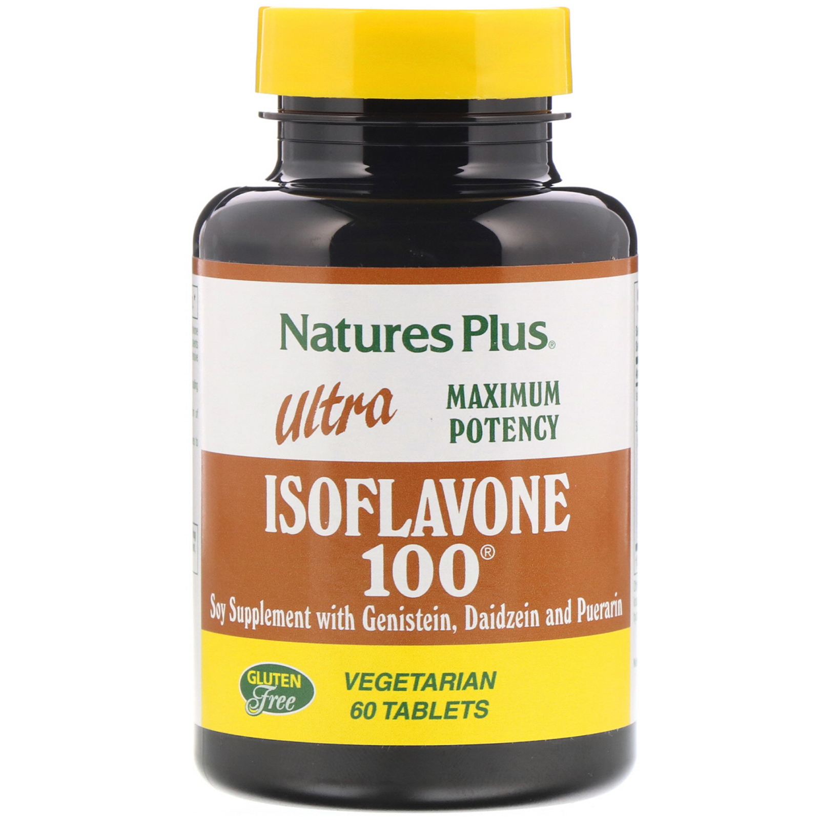 natures plus, ultra isoflavone 100大豆异黄酮补充片,60片