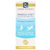 Nordic Naturals, Omega-3宠物, 猫和小型犬，2液体盎司（60毫升）