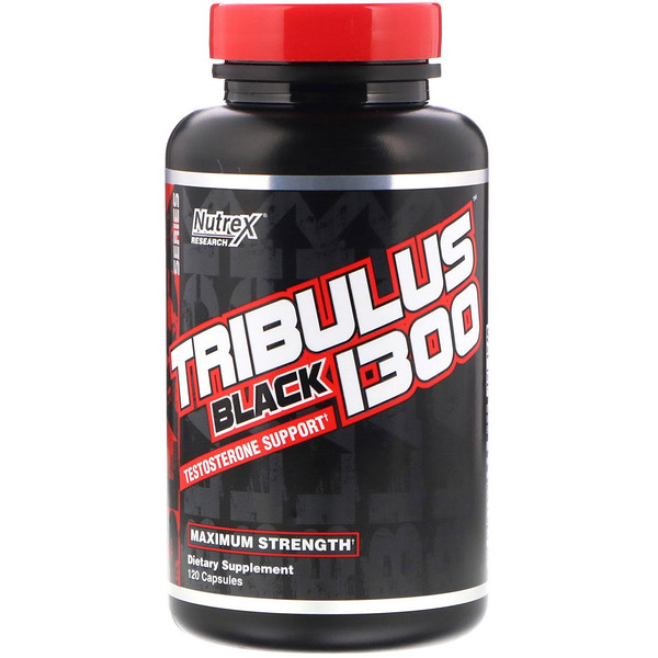 Nutrex Research, Tribulus Black 1300, 120 Capsules iHerb