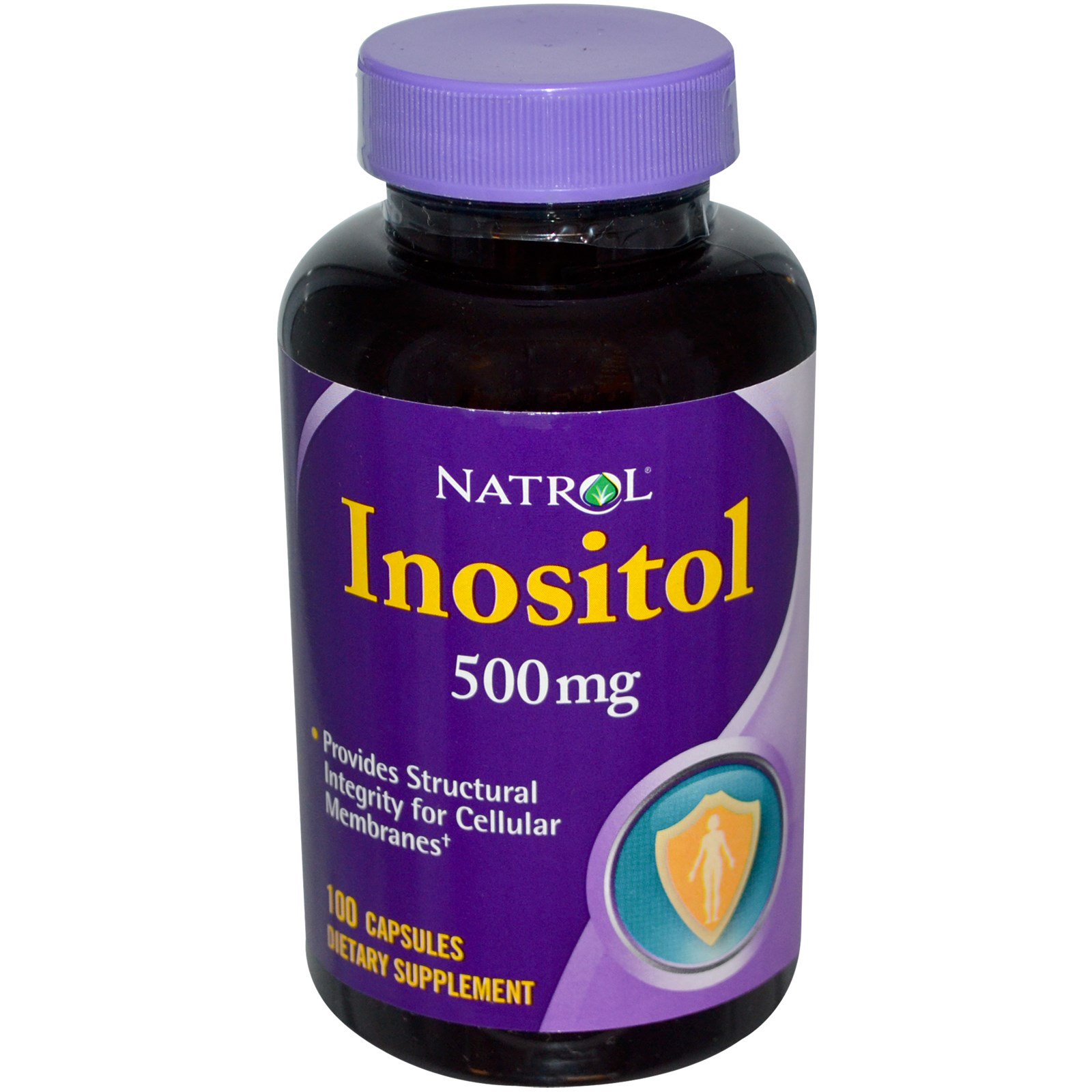natrol, 肌醇,500毫克,100粒 (discontinued item)
