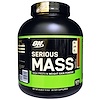 Optimum Nutrition, Serious Mass,高蛋白增重粉,巧克力花生酱,6磅 (2.72千克)