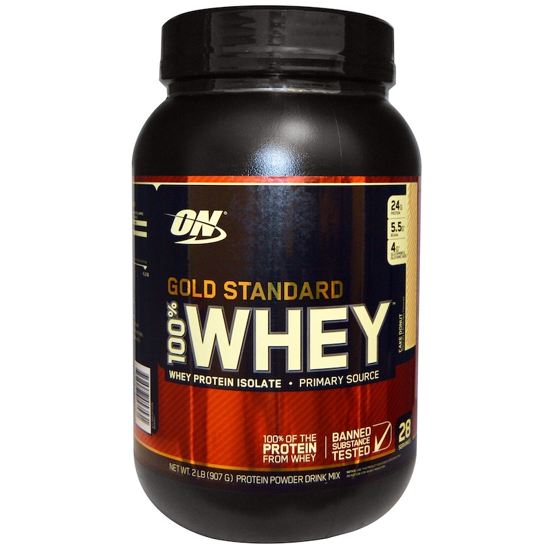 optimum nutrition, gold standard 100% whey, whey protein isolate