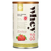 Solgar, Whey To Go® 乳清蛋白质粉,草莓味,16 盎司(453.5 克)
