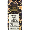 Endangered Species Chocolate, 榛子太妃糖+黑巧克力,72% 可可,3 盎司(85 克)