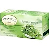 Twinings, 零咖啡萃取纯薄荷草本茶,25 袋装,1.76 盎司(50 克)