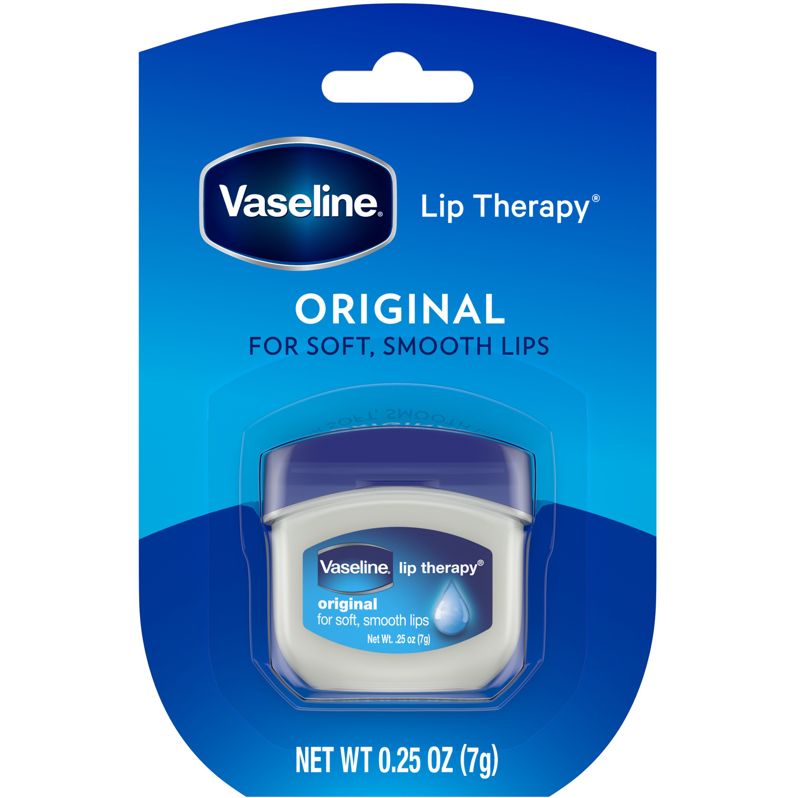 Vaseline, Lip Therapy, Original Lip Balm, 0.25 oz (7 g) iHerb
