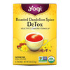 Yogi Tea, 清体茶,烤蒲公英香辛料,无咖啡萃取,16 茶包,0.85 盎司(24 克)