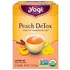 Yogi Tea, 桃子排毒,不含咖啡因,16茶包,1.12盎司(32克)